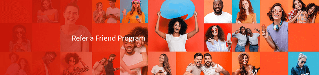 Earn money with ForexTime Refer-a-Friend Bonus by refering your friends to FXTM